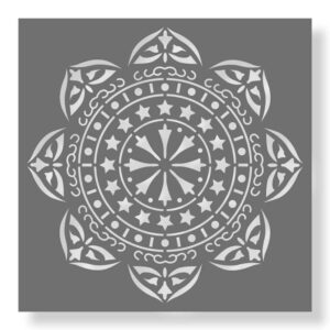 antique mandala stencil