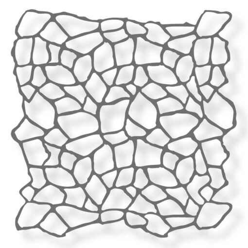 Mosaik Schablone 3mm Kunststoffplatte
