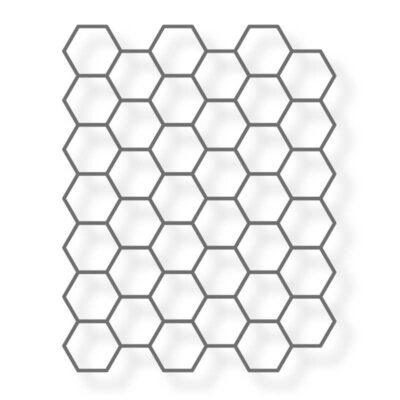 Pochoir Hexagon