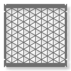 Polygon grid stencil