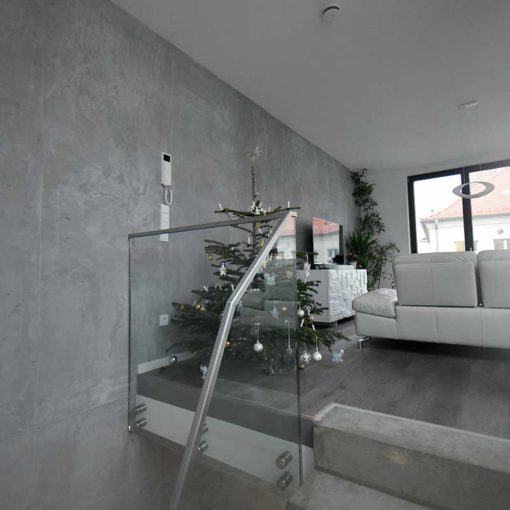 concrete look in loft style