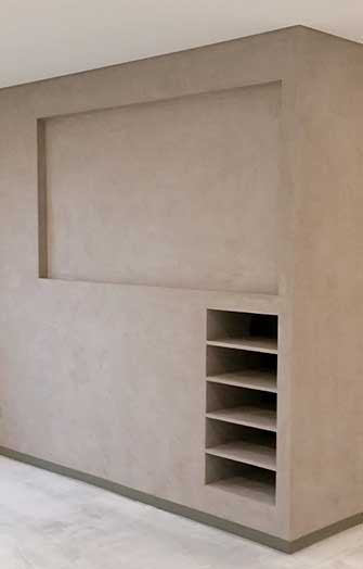 Shelf grey Concrete style