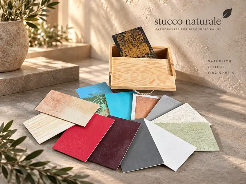Musterkoffer Stucco Naturale Zubehoer
