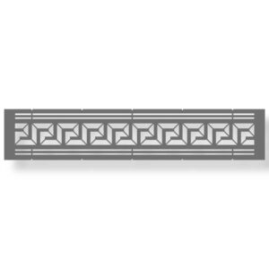 Stencil Border Meander