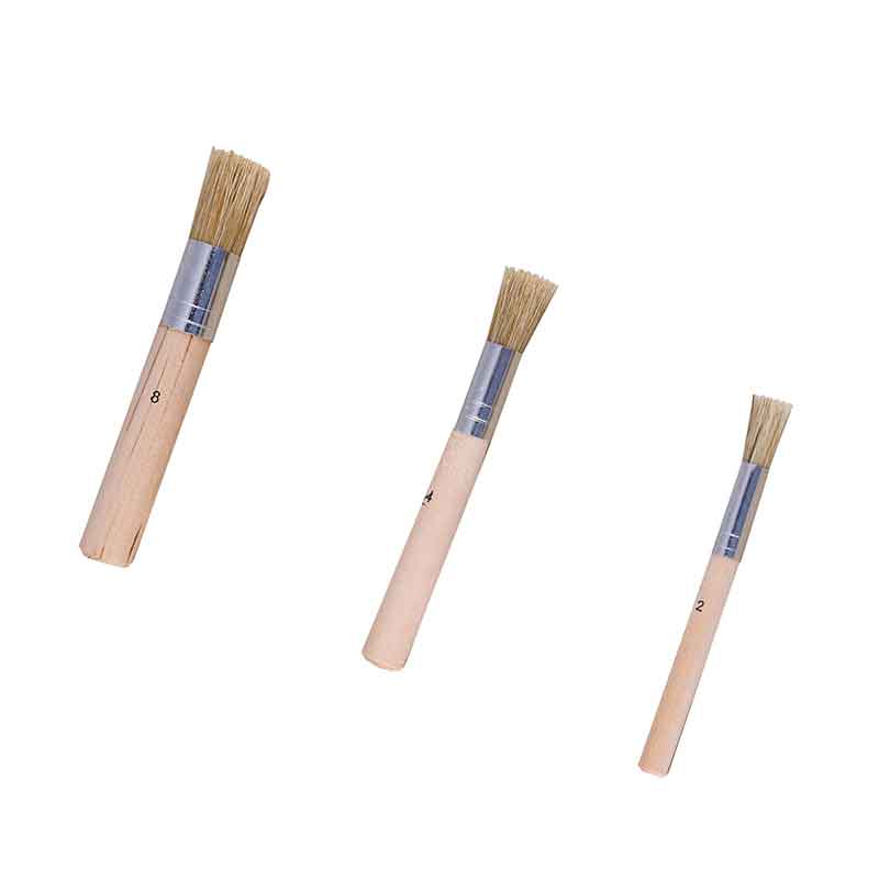 XCSJ 10 pcs Pinceaux Peinture Pochoir Pinceau Pochoirs pour Peinture Brosse  Pinceau Peinture Huile Kit De Pinceaux De Peinture pour Peinture