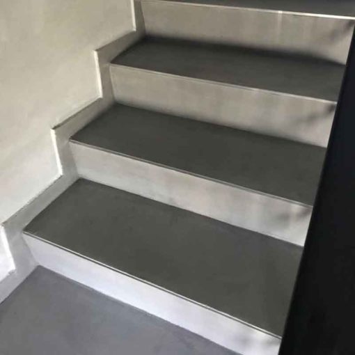 escalier sans joint