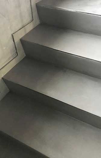 escalier replié