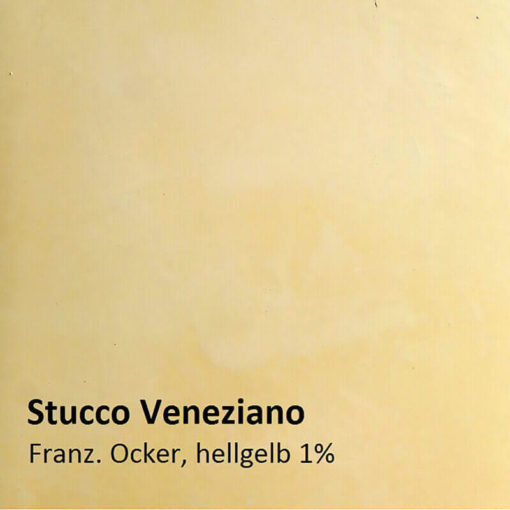 Stucco Veneziano muster ockergelb 1 prozent