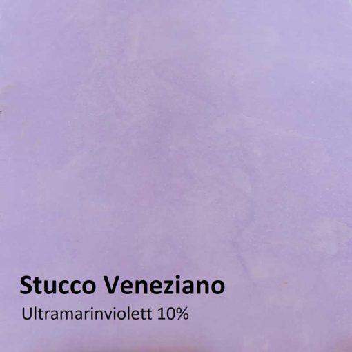 Trockenfarben Ultramarinviolett Muster 10 %