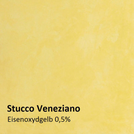 stucco colour sample oxide yellow 0.5