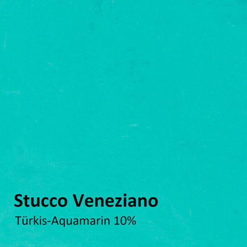 stucco veneziano color sample turquoise 10 percent