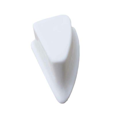 white pointed rounded ceramic casting
