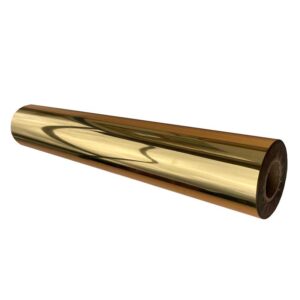 Transfer ribbon roll gold