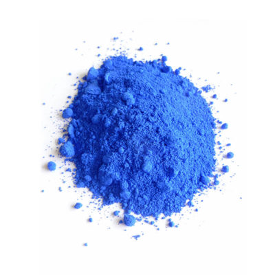 Powder paint ultramarine blue